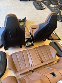 фото thumb №12, Bmw 8 g16 m8 f93 сиденья салон merino taruma коричневый eu bowels