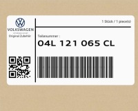 фото thumb №1, Труба водяна 04l121065cl vw beetle jetta