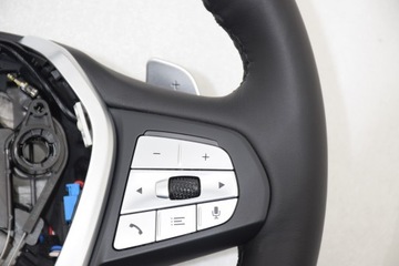 фото thumb №9, Bmw x3 g01 lci спортивна кермо шкіра з підігрівом wibracje пелюстки оригінал