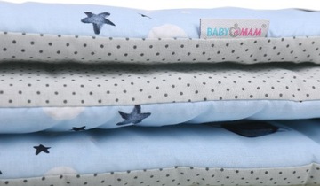 ЗАЩИТА ДЛЯ ДВУСТОРОННЕЙ КРОВАТИ С КОВРИКОМ 180х30см BABYMAM