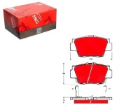 фото thumb №1, Trw гальмівні колодки гальмівні honda задня nsx