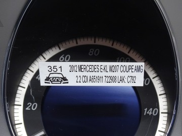 фото thumb №9, Спідометр  манометр прилади mercedes e-klasa w207 2.2 cdi a2129001814 12r