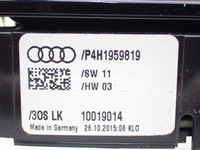 фото thumb №13, 4h1959819 панель регулировки сидений задняя audi a8 d4