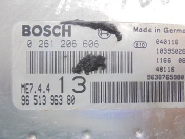 фото thumb №5, Xsara компьютер 9651396380 1,6 16v 0261206606