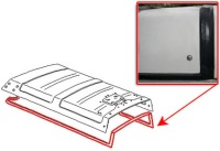 Оригинальный номер прокладка крыша westfalia длинная vw bus t3 Недорого, фото thumb