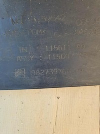 фото thumb №5, Citroen c5 aircross підкрилок перед передні праві 9827397680 оригінал