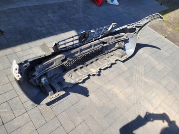 фото thumb №10, Mercedes a w169 avangarde 08-12 рестайлинг бампер переднее решётка радиатора