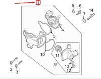 фото thumb №9, Audi a8 4h d4 water насос assembly 079121013t