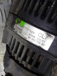 фото thumb №3, Генератор do peugeot 206 9638275580