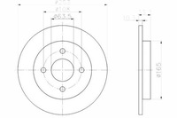 фото thumb №4, Textar диск тормозная 92088403