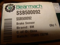 фото thumb №2, Датчик abs перед land rover discovery 3 iii ssb500092