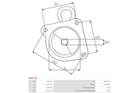 фото thumb №3, Крышка стартер, карбюратора as-pl sbr5010