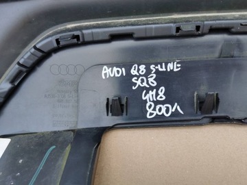фото thumb №12, Audi q8 sq8 4m8 s-line спойлер дифузор бампера заднього 4m8807941f