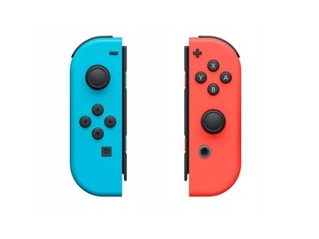 Контроллер переключателя NINTENDO Красный Синий Неон