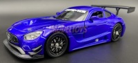 Mercedes Benz AMG GT3 синий 1:24 Motormax 73386