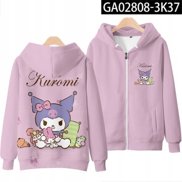куроми толстовка hello kitty каваи Харадзюку аниме