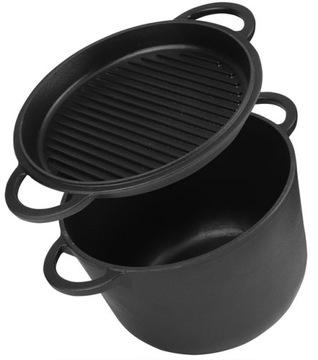 Чугунный охотничий котел, горшок 3 в 1, 10 л, MK601 FREE KINDLING