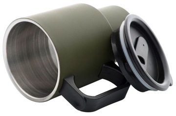 M-TAC KUBEK TERMICZNY z pokrywką OLIVE 450ml