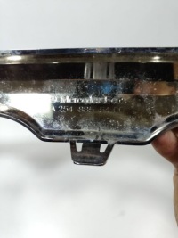 Mercedes glc w254 накладка хром на бампер передній Оригінал, фото thumb