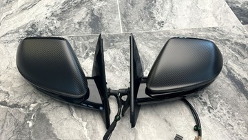 фото thumb №1, Lamborghini urus комплект зеркал carbonowych mat левая правые новое камера