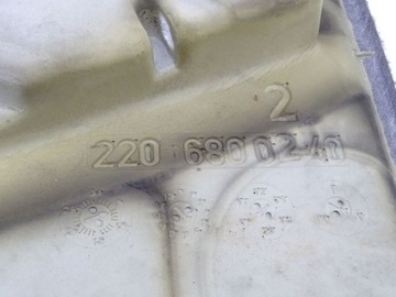 фото thumb №8, Mercedes s-klasa w220 98-05 килим оббивка підлоги європа a2206800140