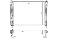 фото thumb №11, Радіатор двигуна nissens 61688 4803042