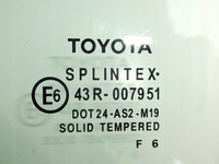 фото thumb №2, Скло передня ліва двері toyota yaris ii 3 двері