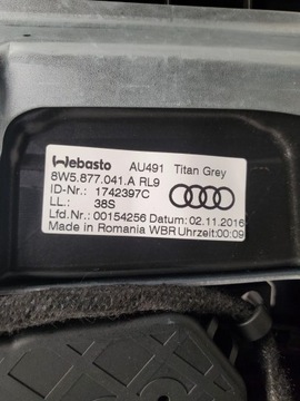 фото thumb №9, Audi a4 s4 b9 8w5877041a люки