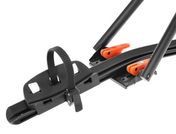 Bagażnik rowerowy dachowy zamykany na klucz aluminiowy uchwyt na rower