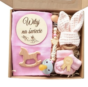 Подарок ребенку Подарочная коробка Baby Shower ЦВЕТА