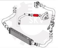 фото thumb №3, Шланг труба интеркулер audi a4 b8 2.7tdi 3.0tdi