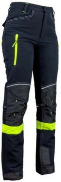 Гибкие мужские рабочие брюки SOFTSHELL, светоотражающие, усиленные СРОЧНО 46