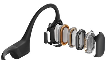 Shokz OpenRun PRO Черная костная проводимость
