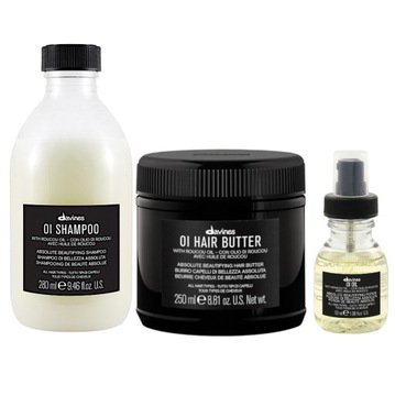 НАБОР ШАМПУНЯ DAVINES OI OIL МАСЛО-МАСЛО 580МЛ