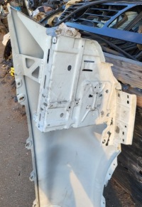 Крыло  левое  перед porsche cayenne 7p оригинальный номер белый Доставка, фото thumb