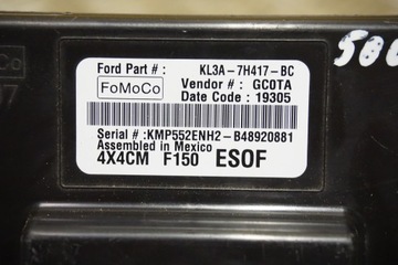 фото thumb №3, Ford f f-150 2019 2020 - блок керування двигуна модуль трансфер case usa