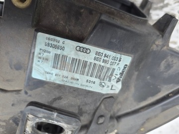 фото thumb №6, Audi a4 b6 00- лампа перед передня ліва 8e0990007f