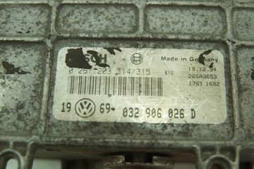 фото thumb №3, Компьютер блок управления bosch - vw golf iii 1.4