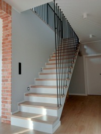 ANTHRACITE PIPE RAL fi 25мм 150см вертикальная балясина балюстрада заполнение