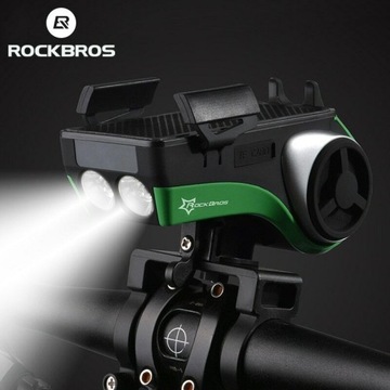 Uchwyt na Telefon ROCKBROS ZX006 Dzwonek Latarka