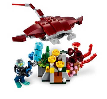 LEGO 31130 CREATOR 3IN1 ЭКСПЕДИЦИЯ ЗА ЗАТОНУЩИМ СОКРОВИЩОМ