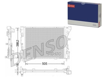 фото thumb №1, Denso drm23035 радиаторов, система охлаждение двигателя