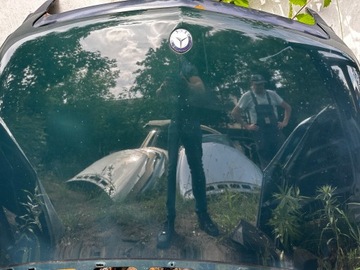 фото thumb №6, Mercedes b класс w245 капот крышка двигателя крышка зелёная лак 801