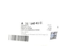 Оригінальний ремінь шланг заземлюючий акумулятор маса mercedes a1675404101 Київ, фото thumb