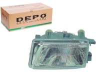 фото thumb №1, Фара h4 механический цвет вкладыш: серебристый seat