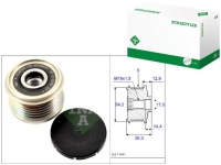 фото thumb №1, Шків генератора ds ds 3 ds 4 volvo v70 iii citroen berlingo