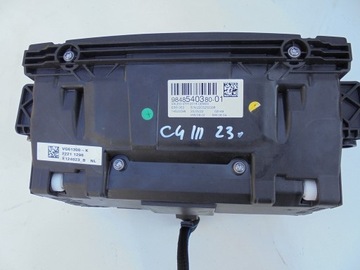 фото thumb №6, Дисплей head up citroen e-c4 c4 3 iii 23r. 9848540380