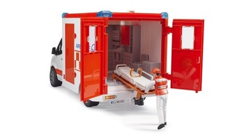 Машина скорой помощи MB Sprinter с водителем Bruder 02