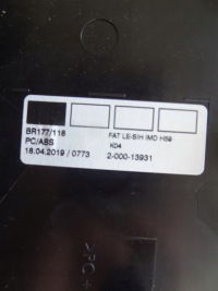 Mercedes a- klasa 177 панель dekor ambiente двері лівий перед 1777206501 Недорого, фото thumb