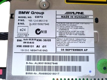 фото thumb №7, Радіо автомобільні bmw 3 e90/e91 e90 2005 65126983018